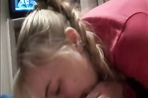 Zealous light haired cutie provided my buddy with just outstanding oral-job