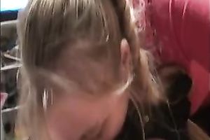 Zealous light haired cutie provided my buddy with just outstanding oral-job