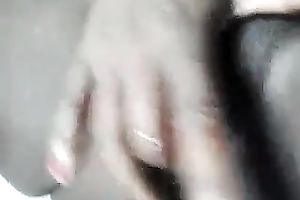 I do love to tickle my enjoyable and moist love tunnel with my manicured fingers