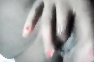 I do love to tickle my enjoyable and moist love tunnel with my manicured fingers