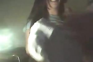 Well stacked amateur honey allows me to touch her scoops