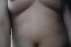 Cute Asian dilettante girlie sucked her BF's pecker and was nailed missionary