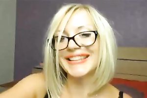 Russian beauty shows her large natural love melons in cam show