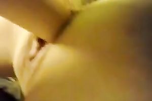 Nice selfshot movie scene with me fucking my cooch with a vibrator