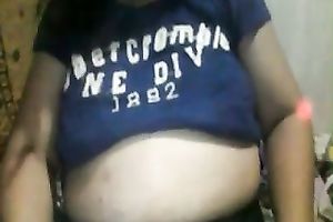 Ardent Filipina brunette hair mother I'd like to fuck was flashing her rather saggy large milk cans