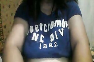 Ardent Filipina brunette hair mother I'd like to fuck was flashing her rather saggy large milk cans