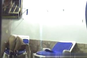 I spied on a pretty model white women of my rich neighbour