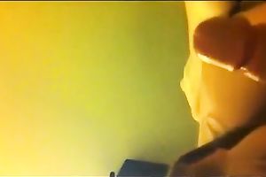 Brunette cutie sucks a prick and receives her hairless twat drilled