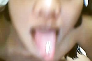 Dark skin naughty exotic babe is willing to tease fellows