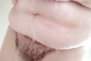 I love to see my obese cheating wife when this babe takes a shower