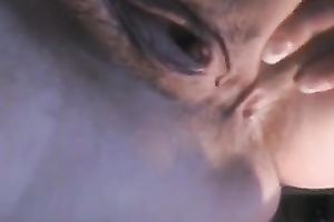 Lusty and breasty web livecam wench was teasing her own beefy slit