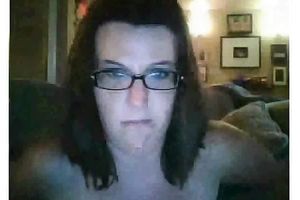 Busty brunette hair white women from Texas shows me her large rack on Skype