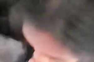 Two cute natural Asian amateur hoes work jointly on appealing wang