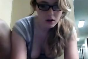 I have a fun stroking my cunt in the hotel