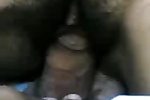 Hairy and unsightly Arab slit swallows miniature schlong on a pov movie