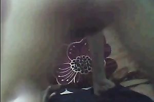 Amateur Asian doxy satisfies herself in front of a livecam