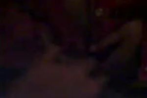 Ugly fat non-professional brunette hair wifey provides her hubby with BJ on livecam