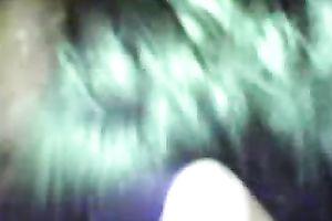 Ugly fat non-professional brunette hair wifey provides her hubby with BJ on livecam