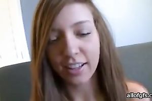 Amazing and hot BBC slut with red hair receives pushed hard