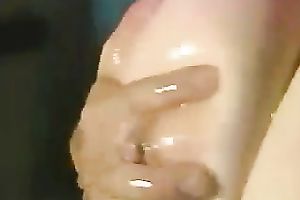 My gorgeous Japanese GF desires me to caress her large natural titties