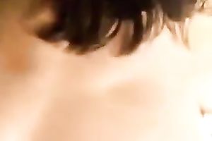 Wonderful hawt dark haired GF of my ally is fond of missionary style sex