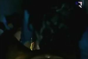 Dark haired wondrous chick was busy with jerking off and engulfing my BBC