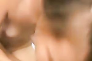 Ardent natural svelte dark brown with wonderful scones gave me a actually great BJ