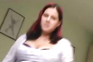 My redhead lassie deepthroats my dong and acquires bonked