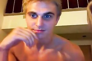 Adorable and impure golden-haired girlfriend shared for double penetration act