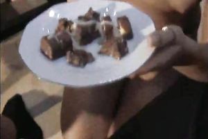 Creamy topping for my wife's cake after a oral-stimulation