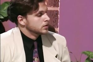 Sweet and delicious spunk flow in her throat after steamy sex