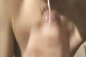 Sloppy orall-service and immodest mouthful by my slutty doxy