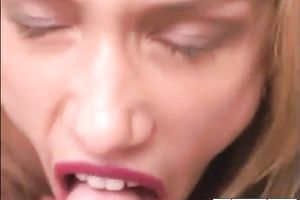 Small breasted lusty lassie performs outstanding unfathomable mouth to her BF