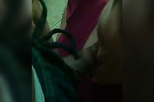 Nasty fat seller in a food market sucks my hard wang