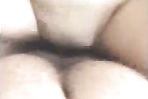 Juicy cheating wife riding her chubby Indian spouse on the daybed