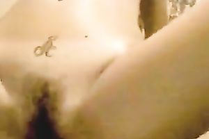 Curly auburn MILFie Married slut of my buddy goes wild while riding his jock