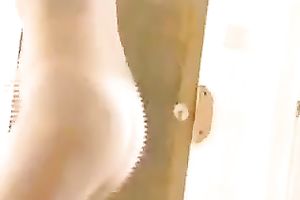 Curly auburn MILFie Married slut of my buddy goes wild while riding his jock