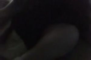 Shy hooker groans sweetly as I group-sex her in missionary position