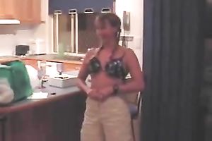 My lusty ally takes all her raiment off in front of me