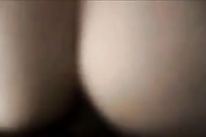 Curvy pale skin hottie on top of me rumbling on web camera