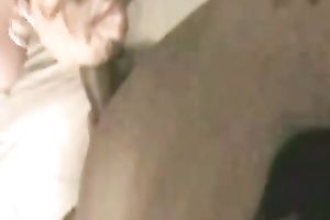 My saucy short-haired sexpot sucks my BBC and acquires spunk flow