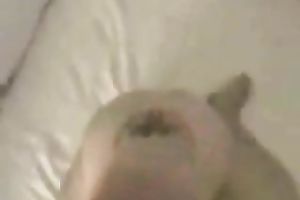 My saucy short-haired sexpot sucks my BBC and acquires spunk flow