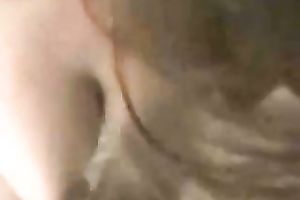 My saucy short-haired sexpot sucks my BBC and acquires spunk flow