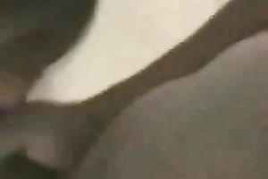 My saucy short-haired sexpot sucks my BBC and acquires spunk flow