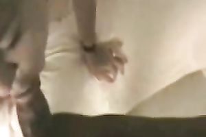 My saucy short-haired sexpot sucks my BBC and acquires spunk flow