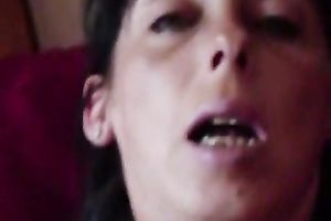 I pushed a sex-toy so unfathomable inside my pussy and it was astounding