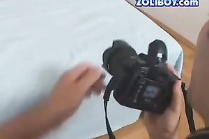 Horny dark brown bimbo rides her much loved sextoy like a cowgirl