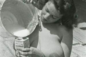 Full bosomed girlie with marvelous ballrooms starves for harsh hammering