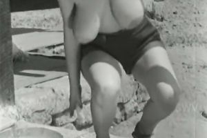 Full bosomed girlie with marvelous ballrooms starves for harsh hammering