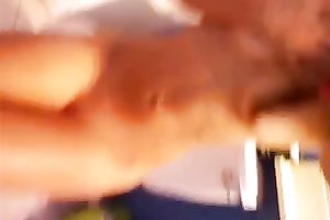 Tempting non-professional chick fingering her wet crack on cam with me